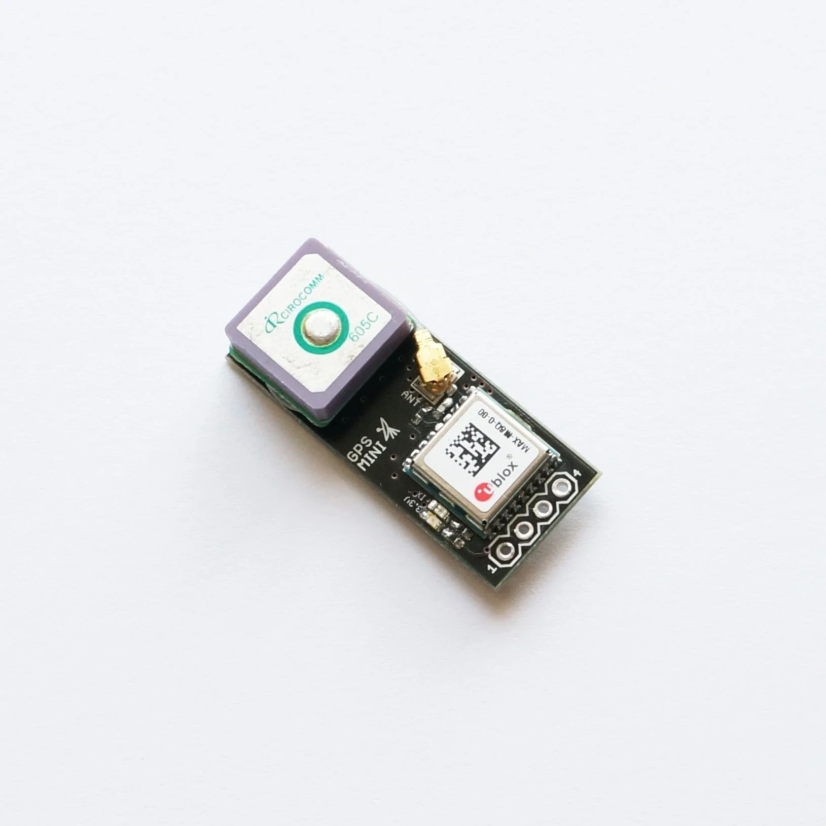 MAX-M8Q GPS/QZSS GLONASS BeiDou 18Hz receiver with Antenna