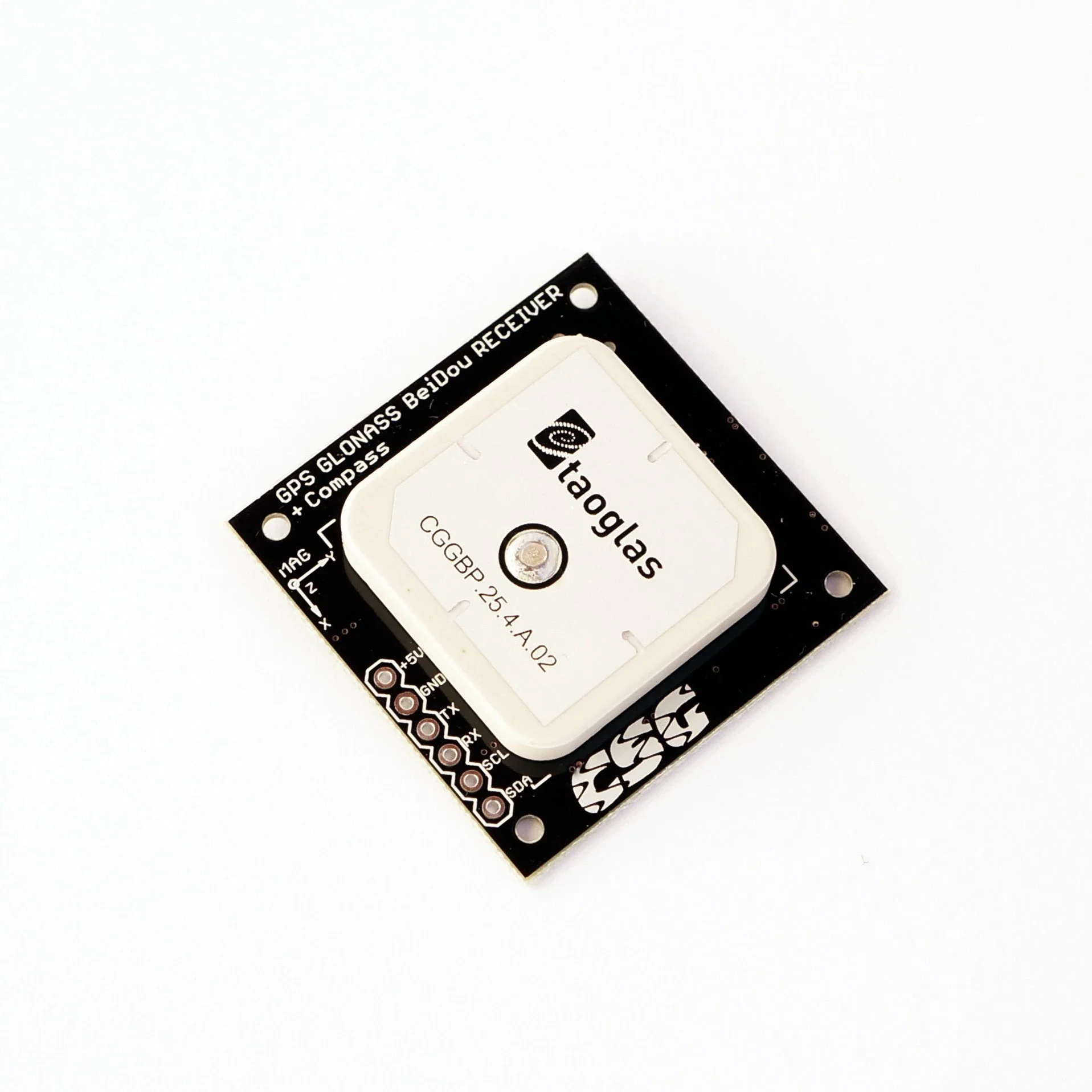 NEO-M9N four GNSS receiver + LIS3MDL Compass 25mm antenna