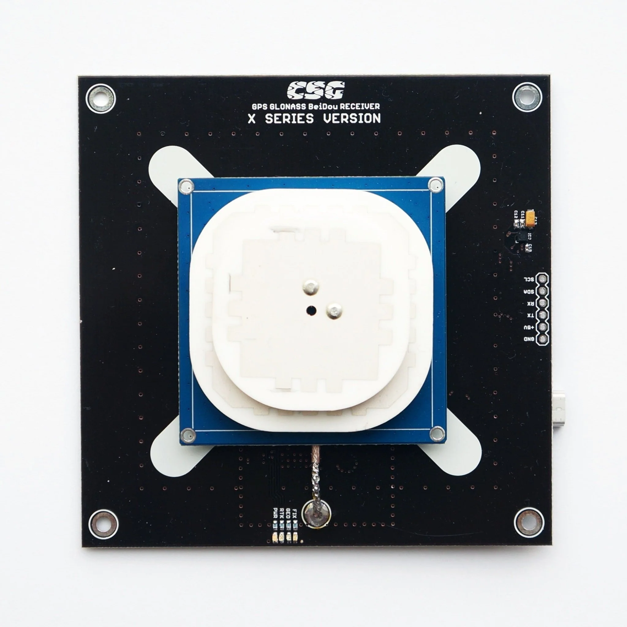 NEO-M9N receiver with MultiPatch antenna, EMI and RFI protection + LIS3MDL X series