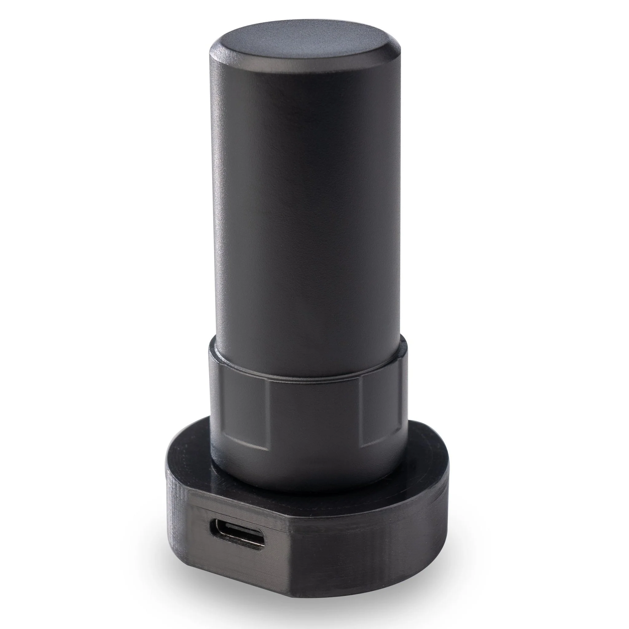 NEO-M9N GNSS Smart Antenna module with RFI protection. USB C and SMA Helix antenna. Black.