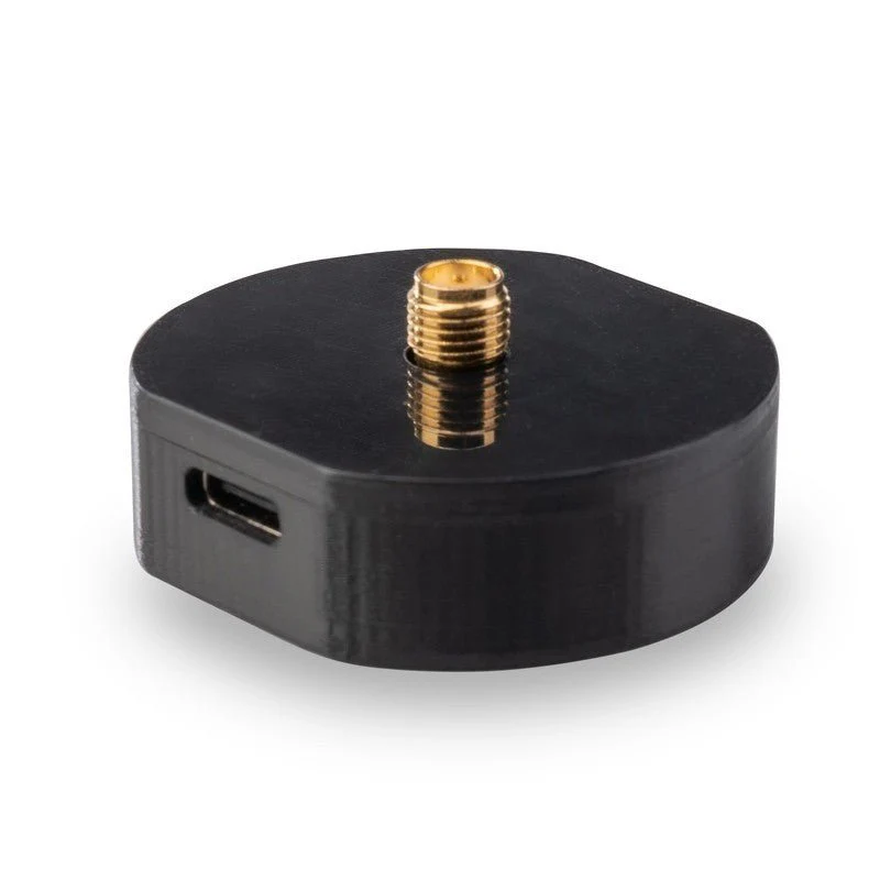 NEO-M9N GNSS Smart Antenna module with RFI protection. USB C and SMA Helix antenna. Black. - Image 2