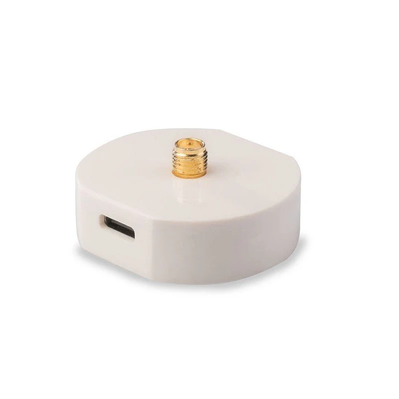 NEO-M9N GNSS Smart Antenna module and RFI protection. USB C and SMA Helix antenna. White. - Image 2