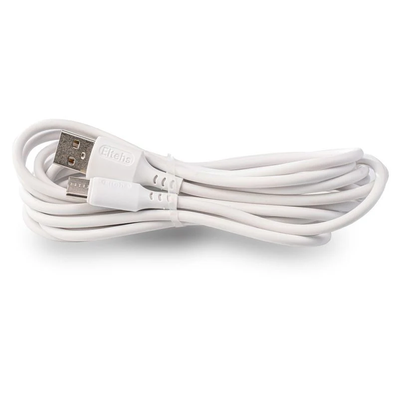 USB Type-C to USB A liquid silicone cable 3 m (white)