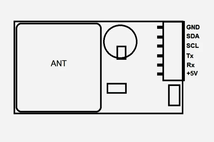 SAM-M10Q GNSS antenna module receiver - Image 3