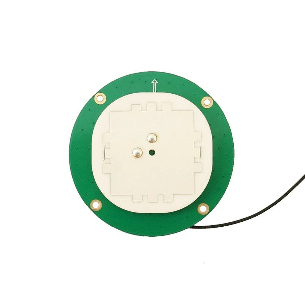 L1 IPEX (U.FL) 45mm Two Stage 28dB Multi GNSS Band dual pin Active Patch Antenna Module