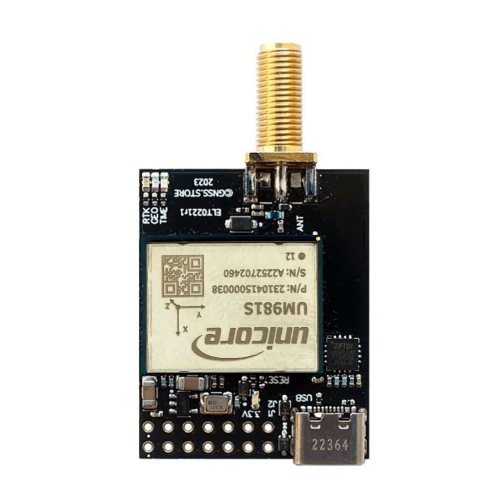 UM981 RTK InCase PIN GNSS receiver board with USB C - Image 2
