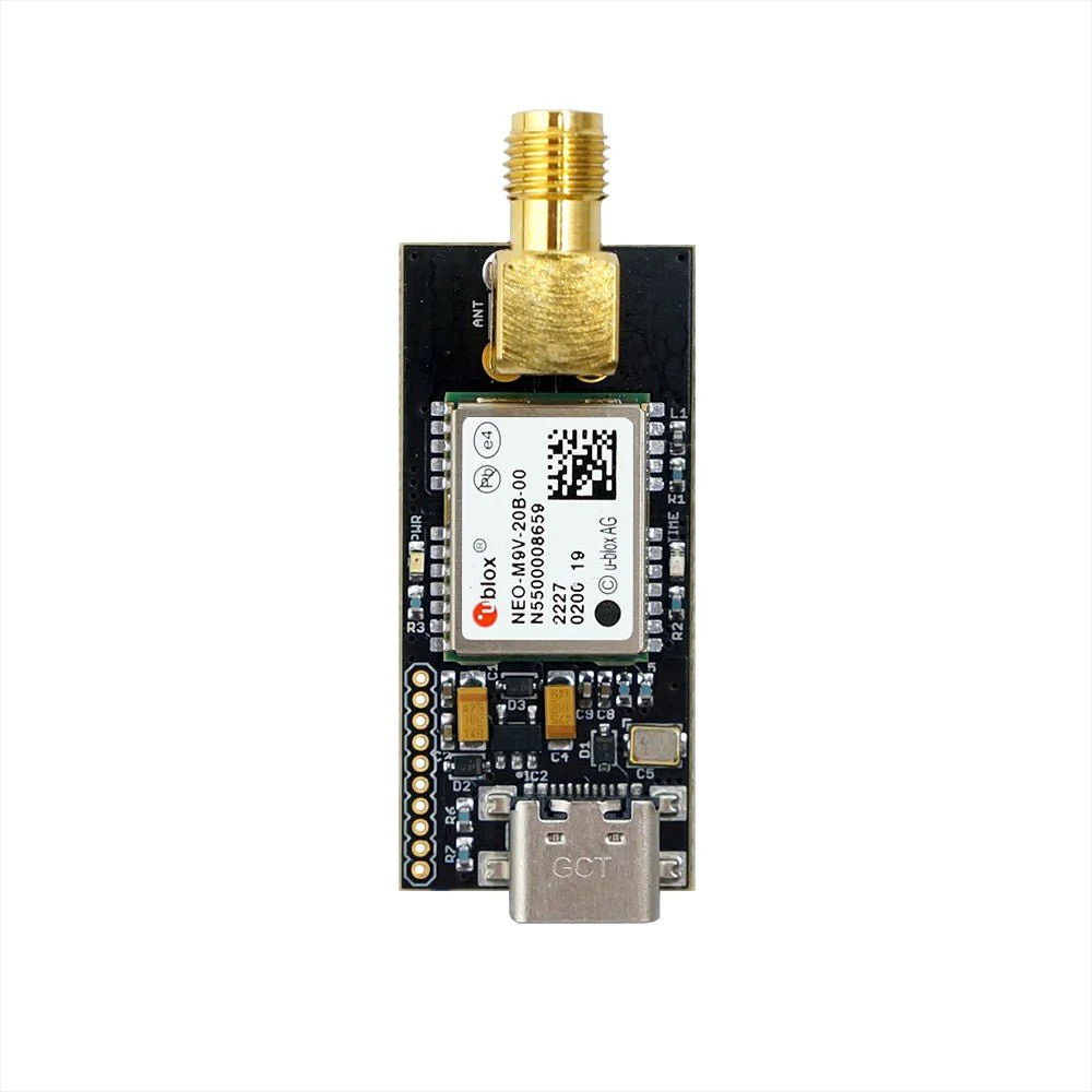 NEO-M9V USB C GNSS UDR/ADR module with SMA