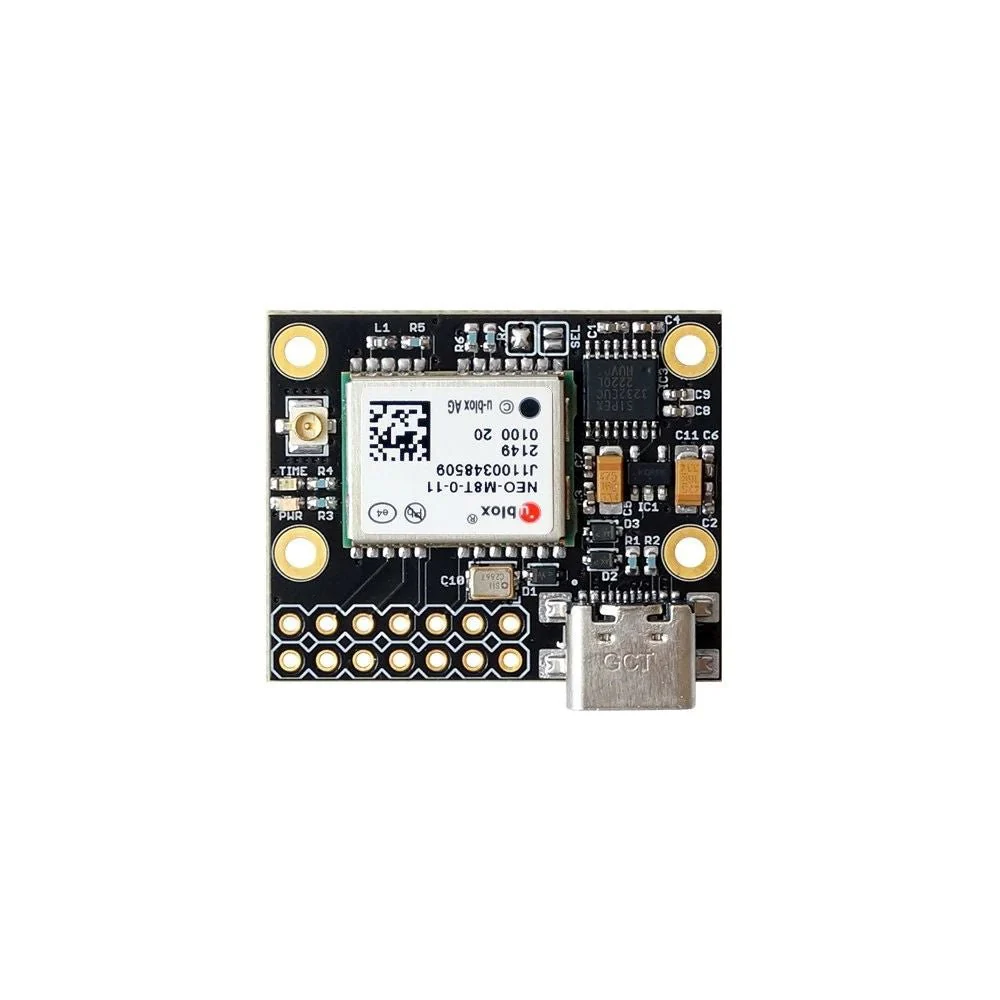 NEO-M8T TIME and RAW RS232 receiver board with UF.L (RTK ready) - Image 2