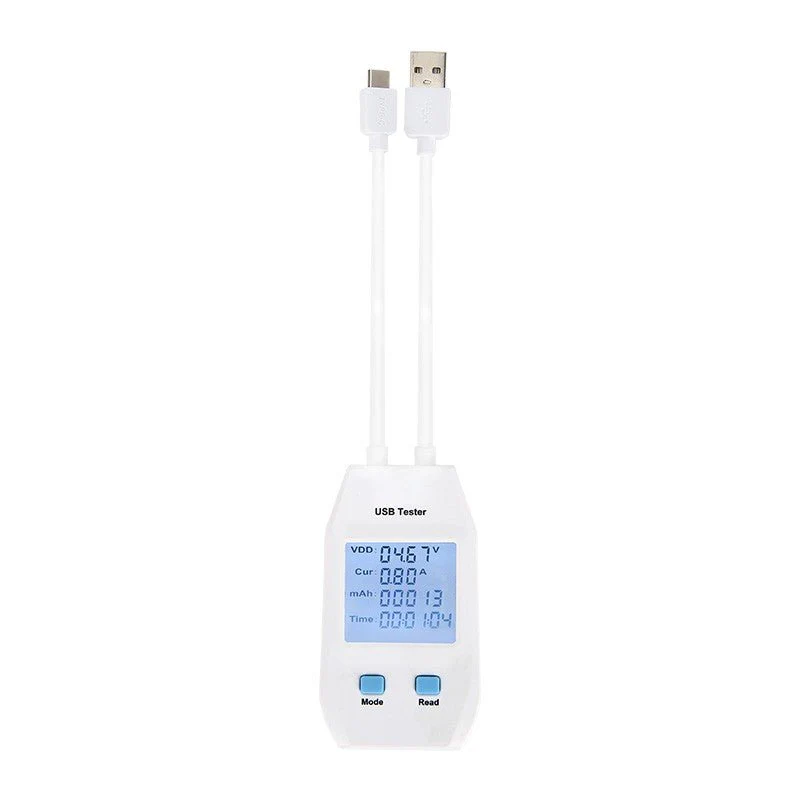 Dual channel USB power meter, tester - Image 2
