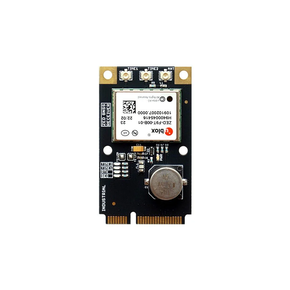 ZED-F9T 5G INDUSTRIAL mPCIe socket Network Synchronization RTK timing receiver