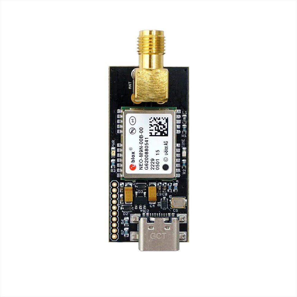 NEO-M9N four GNSS receiver board with SMA for UAV, Robots