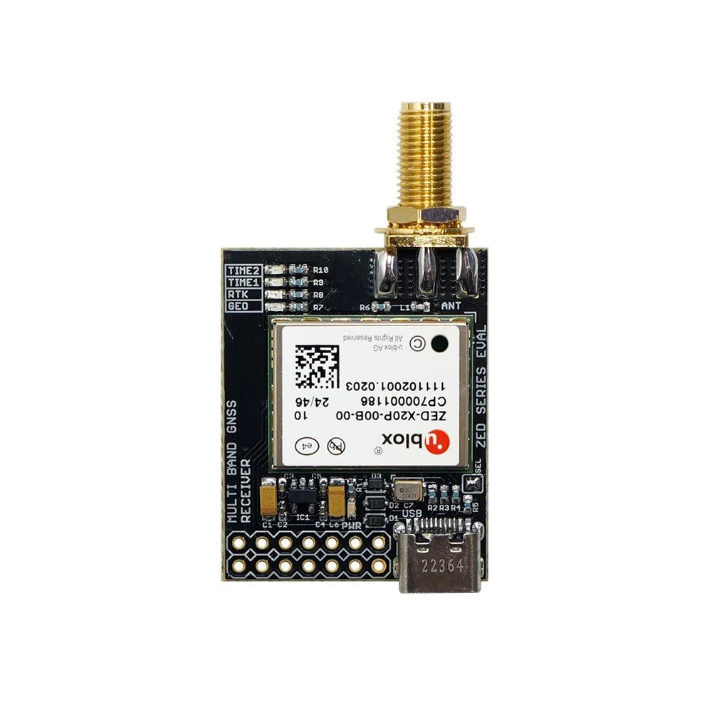 ZED-X20P all-band high precision GNSS module with SMA and USB C - Image 2