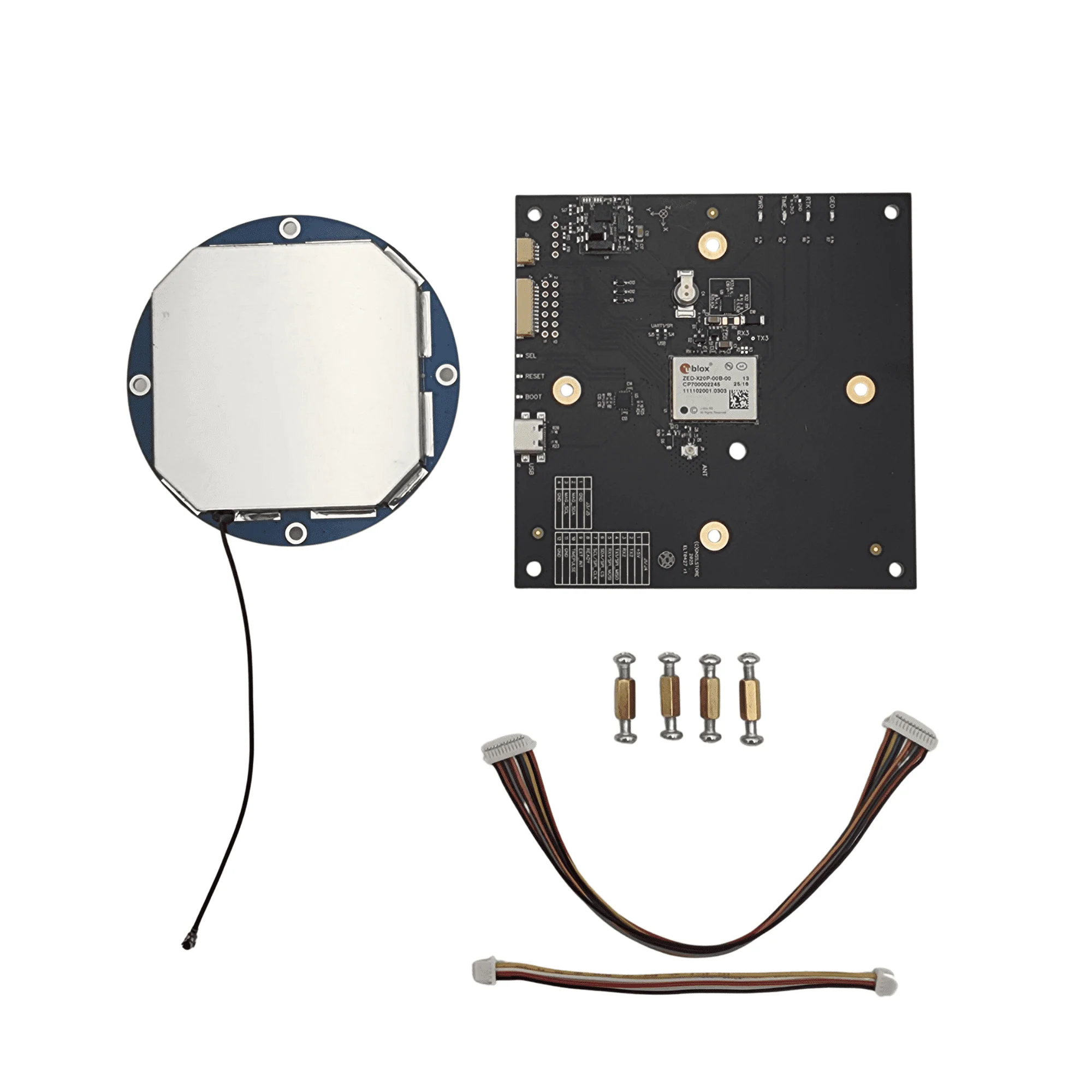 ZED-X20P GNSS Receiver with MultiBand antenna and EMI with RM3100 - Image 3
