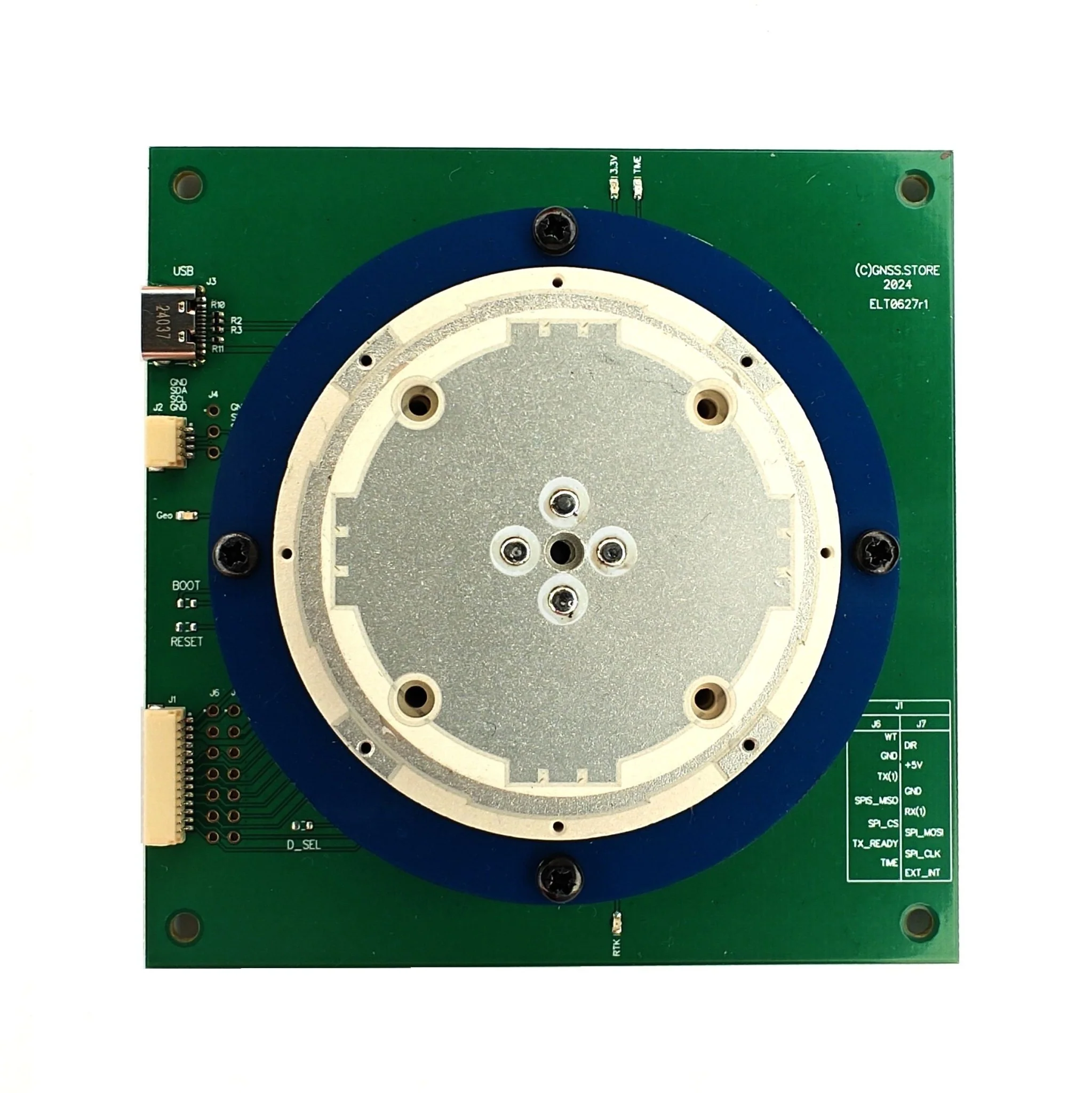 M21 RTK with IMU GNSS Receiver with MultiBand antenna + LIS3MDL