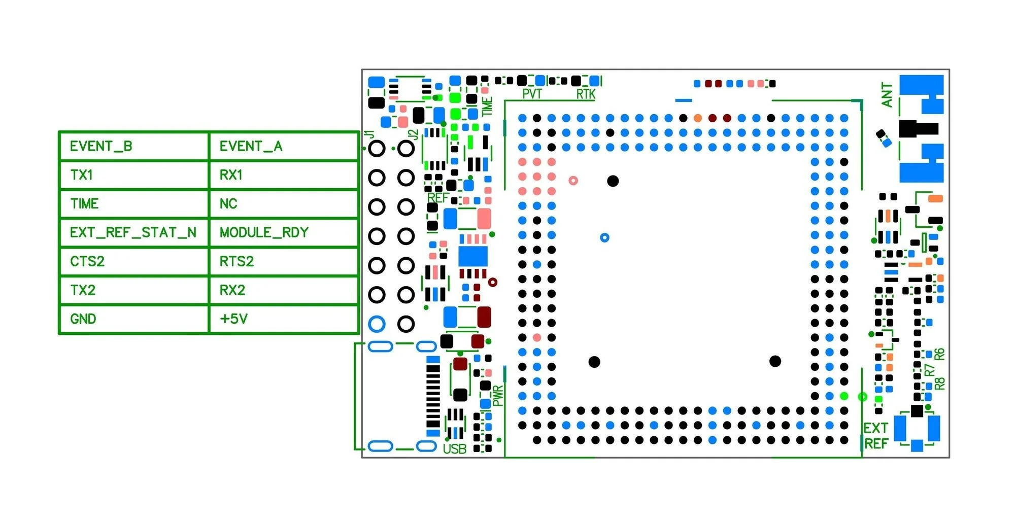 mosaic-T InCase PIN GNSS timing receiver board with USB C - Image 5
