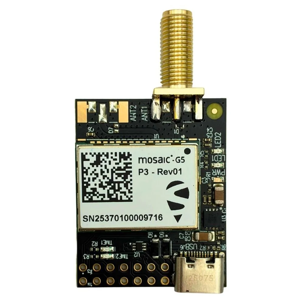 mosaic-G5 P3 RTK InCase PIN GNSS receiver board with USB C - Image 2