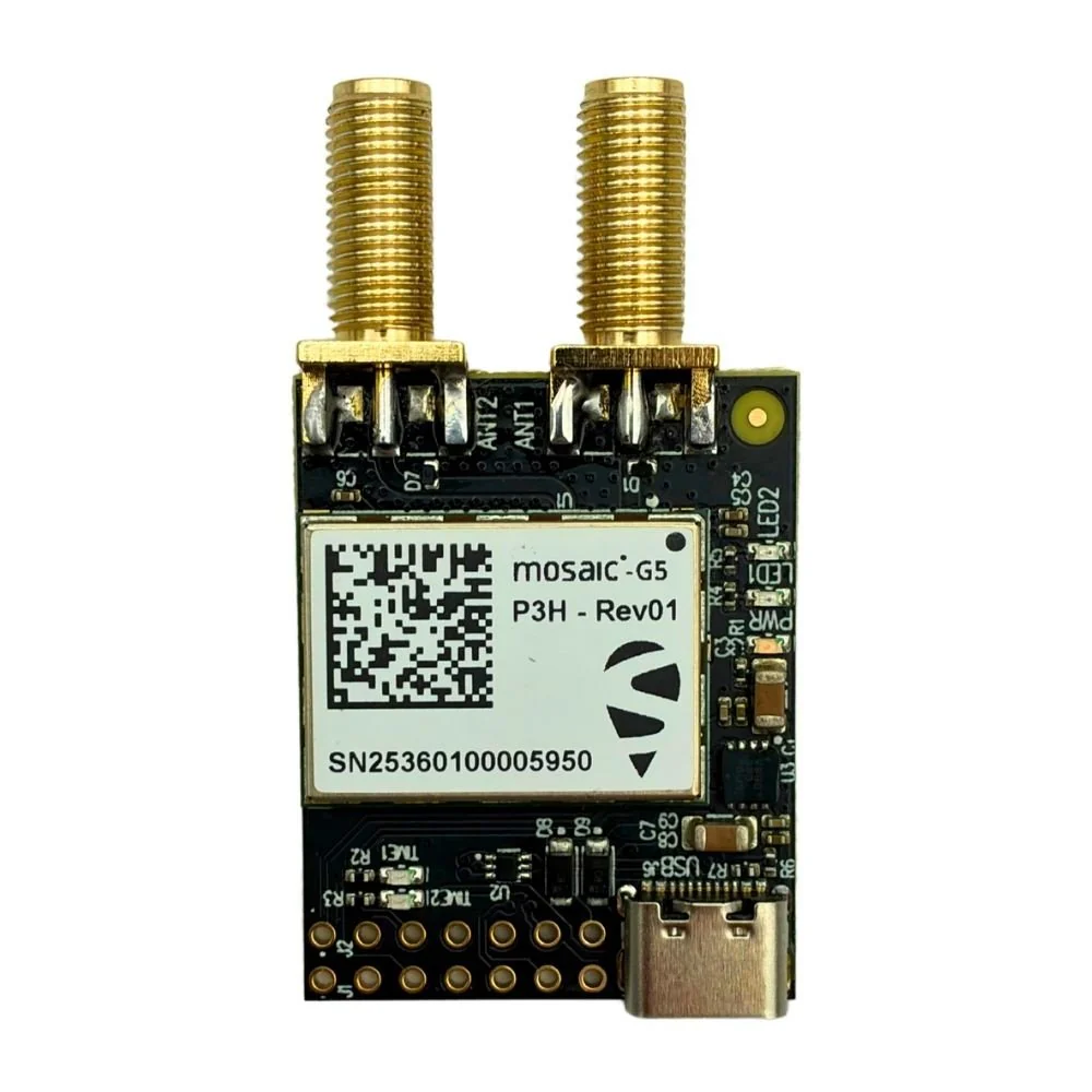 mosaic-G5 P6 RTK InCase PIN GNSS receiver board with USB C - Image 2